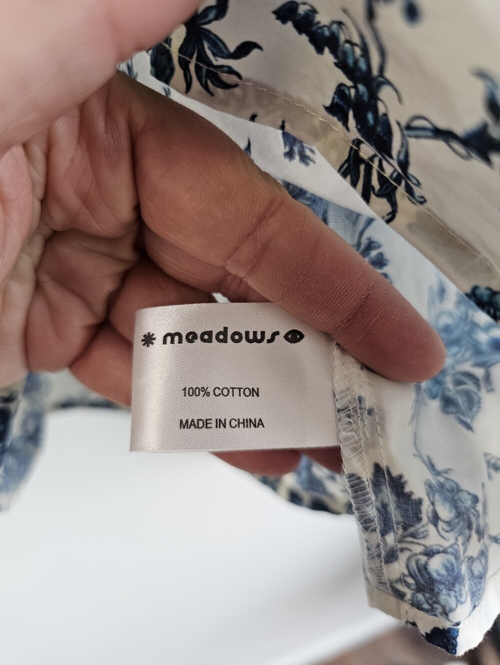 Meadows Carnation Top Cottagecore Turtleneck Puff Sleeve Blouse - Picture 7 of 10